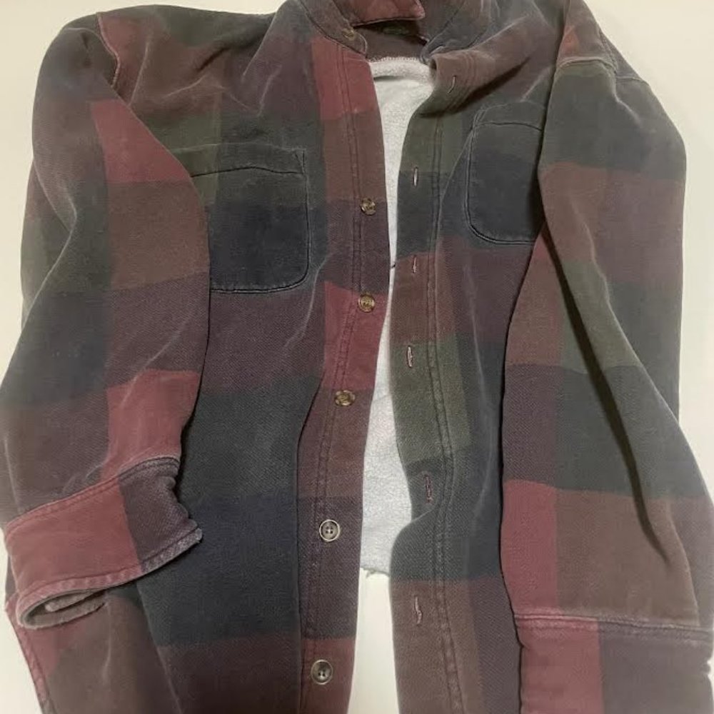 Arcadia Plaid Button Jacket